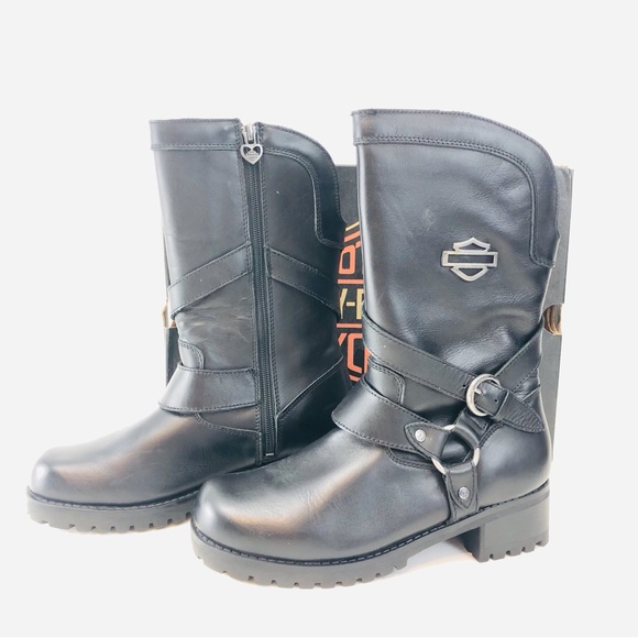Harley Davidson Motorcycle Boots - Picture 3 of 16